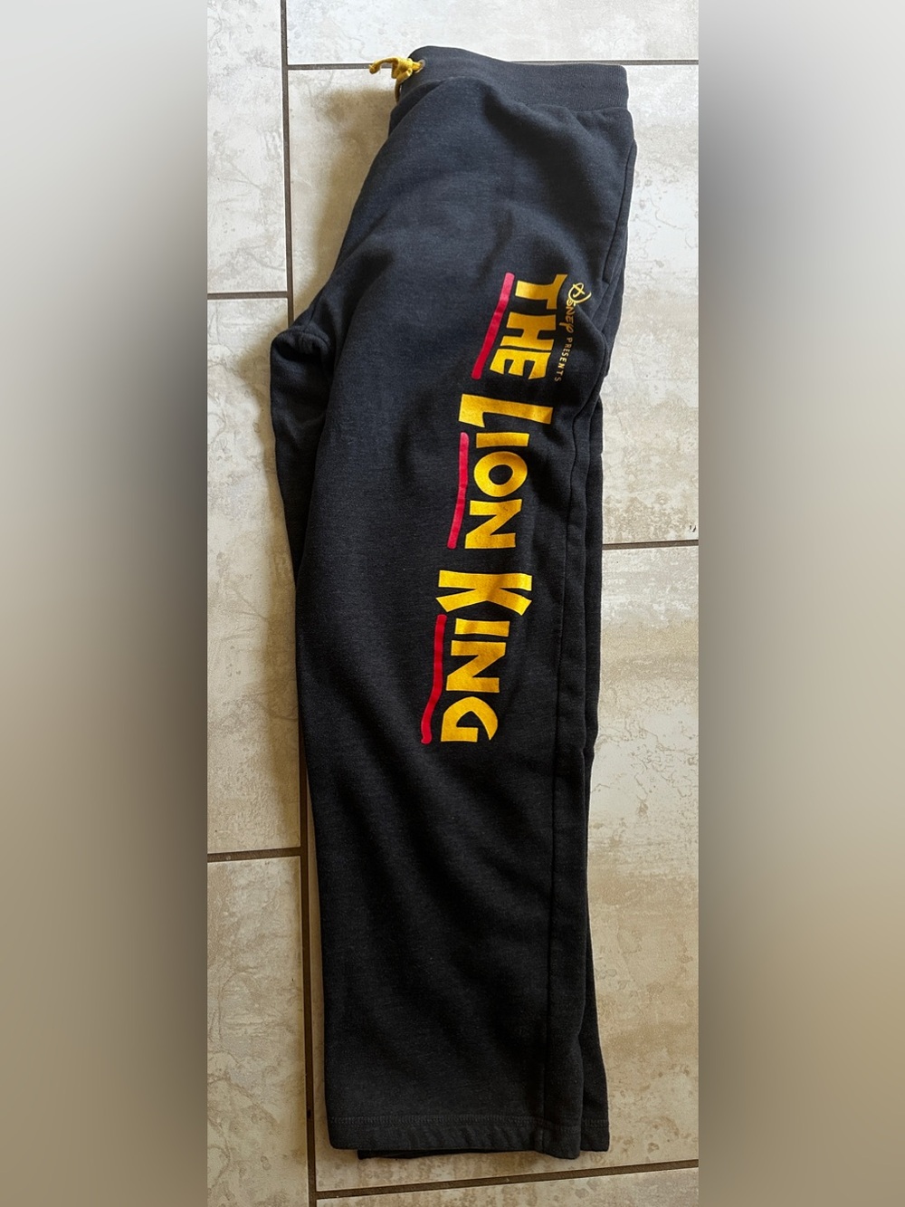 Disney Black Sweatpants Lion King Sweatpants